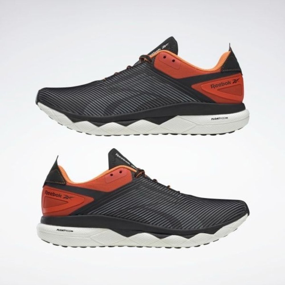Reebok Men's Floatride Panthea Running Shoes Size 8 FU8084 Unisex Orange BLK NEW